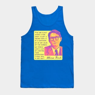 Atticus Finch Quote Tank Top